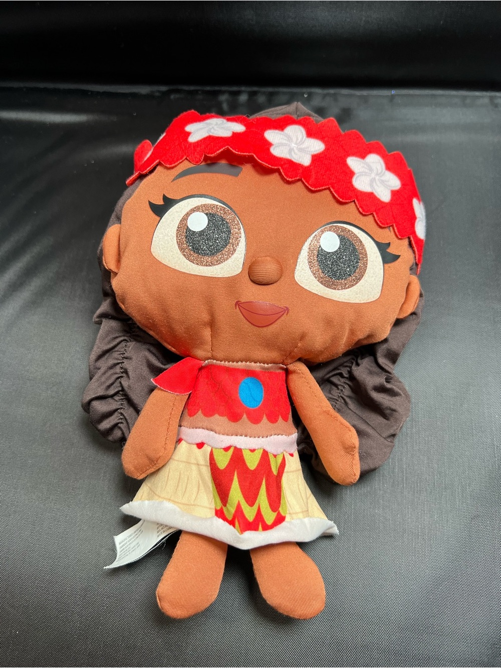 Disney Doorables Moana Plush Doll with Floral Headband Soft Stuffed Toy Disney